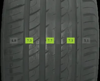 2x 255/50 R19 107Y Sommerreifen Radar Dimax R8+ 7mm DOT 4723 - Bild 4