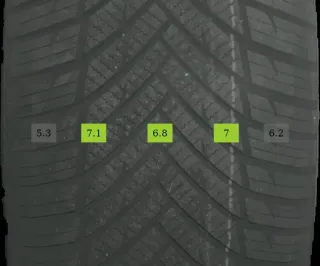 2x 225/50 R18 99W Ganzjahrreifen Imperial All Season Driver DOT 3124 - Bild 4