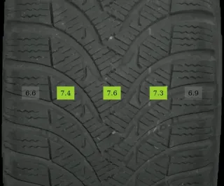 215/60 R17 WINTERREIFEN GLA W156 17 ZOLL ALUFELGEN KOMPLETTSATZ 4-7MM - Bild 7
