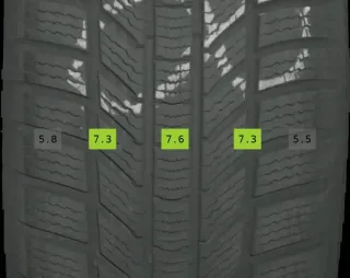 205/60 R16 WINTERREIFEN A-KLASSE F2A 16 ZOLL ALUFELGEN KOMPLETTSATZ 5-7MM - Bild 7