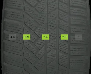 255/35 R21 98V WINTERREIFEN S-KLASSE W222 21 ZOLL ALU KOMPLETTSATZ 6-7MM - Bild 5