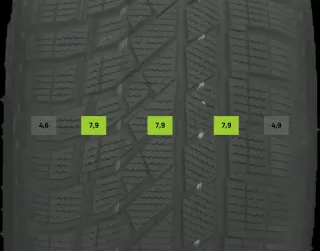 235/55 R18 104H WINTERREIFEN VW TIGUAN CT 18 ZOLL ALU KOMPLETTSATZ 7MM - Bild 7