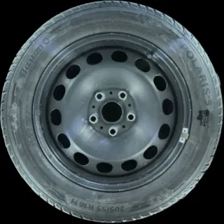 205/55 R16 91HREIFEN SEAT LEON KL 16 ZOLL STAHL KOMPLETTSATZ 5-7MM - Bild 2