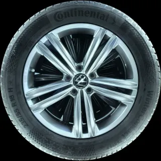 235/55 R18 100H WINTERREIFEN VW TIGUAN 5N 18 ZOLL ALUMINIUM KOMPLETTSATZ 6-7MM - Bild 3