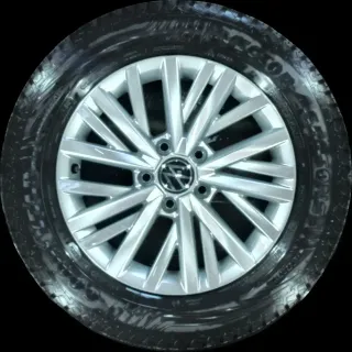 215/60 R16 95V GANZJAHRREIFEN VW T-ROC 16 ZOLL ALU KOMPLETTSATZ 4-7MM - Bild 2
