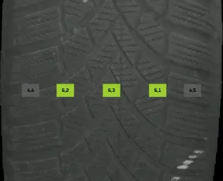 205/55 R16 91H WINTERREIFEN CUPRA LEON 16 ZOLL ALU KOMPLETTSATZ 6-7MM - Bild 8