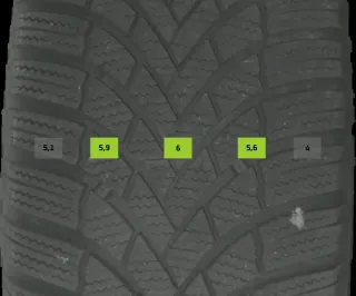 205/55 R17 95V WINTERREIFEN SKODA OCTAVIA NX 17 ZOLL ALU KOMPLETTSATZ 4-6MM - Bild 5