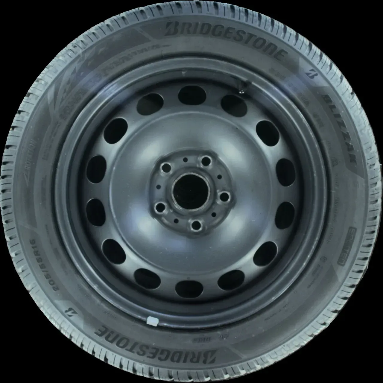 205/55 R16 91H WINTERREIFEN VW GOLF 8 VIII 16 ZOLL STAHL KOMPLETTRÄDER 5-6MM - Bild 1