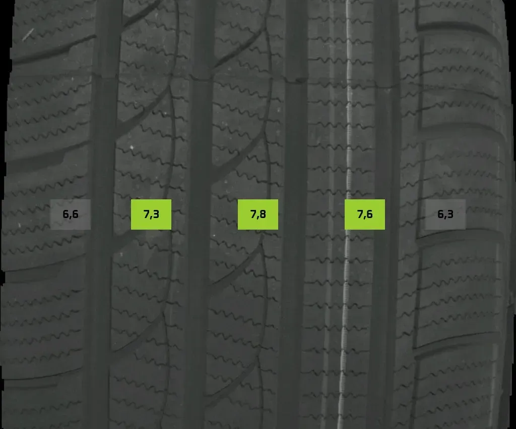 2x Winterreifen 235/55 R19 105V Imperial ICE-PLUS DOT 1026 7mm - Bild 1