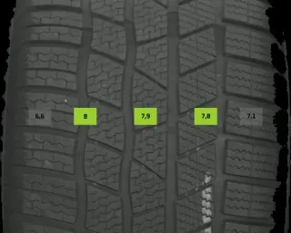 255/55 R19 111H WINTERREIFEN VW TOUAREG III CR 19 ZOLL ALU KOMPLETTSATZ 7MM - Bild 7