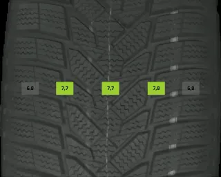 205/55 R16 91H WINTERREIFEN VW GOLF 8 VIII 16 ZOLL STAHL KOMPLETTSATZ 7MM - Bild 6