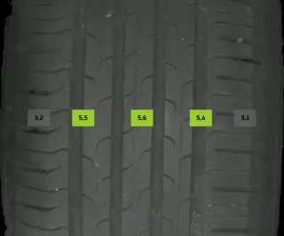 215/65 R17 99V SOMMERREIFEN AUDI Q3 F3 17 ZOLL ALU KOMPLETTSATZ 4-5MM - Bild 6