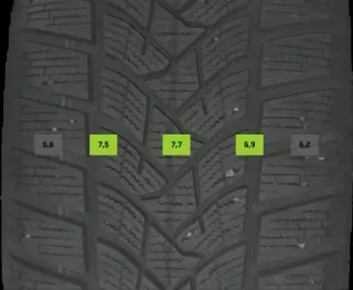 215/55 R17 98V WINTERREIFEN SKODA SUPERB 3V 17 ZOLL ALU KOMPLETTSATZ 5-6MM - Bild 6