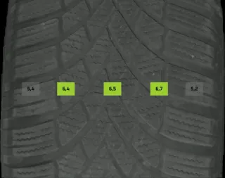205/60 R16 92H WINTERREIFEN VW T-ROC A1 16 ZOLL ALU KOMPLETTSATZ 6-7MM - Bild 6