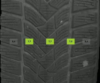 215/60 R16 95H WINTERREIFEN SKODA KAROQ NU7 16 ZOLL ALU KOMPLETTSATZ 7-8MM - Bild 5