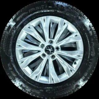 215/65 R17 99H WINTERREIFEN VW TIGUAN 5N (II) 17 ZOLL ALU KOMPLETTSATZ 5-8MM - Bild 2