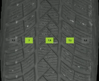 215/65 R17 99H WINTERREIFEN VW TIGUAN CT 17 ZOLL ALU KOMPLETTSATZ 6-7MM - Bild 7