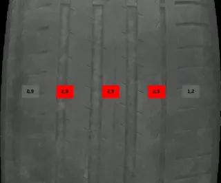 / R19 SOMMERREIFEN VW ID.4 19 ZOLL STAHL KOMPLETTSATZ 2.61 2.54 2.14 2.23 MM - Bild 7