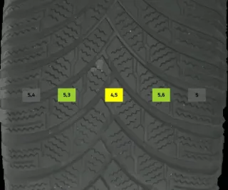 235/55 R18 WINTERREIFEN VW TIGUAN 5N (II) 18 ZOLL ALU KOMPLETTSATZ 4-7MM - Bild 8
