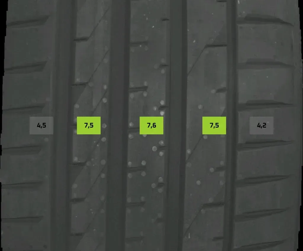 2x Sommerreifen 235/45 R21 101Y Falken Azenis  DOT 1825 7mm - Bild 1