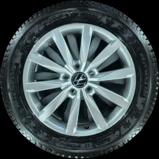 215/55 R17 94V WINTERREIFEN VW T-ROC A1 17 ZOLL ALU KOMPLETTSATZ 6-7MM - Bild 2