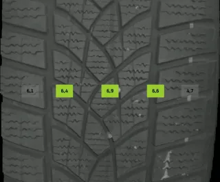 205/55 R16 91H WINTERREIFEN VW GOLF 8 VIII 16 ZOLL STAHL KOMPLETTSATZ 5-7MM - Bild 5
