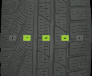 235/55 R18 104H WINTERREIFEN VW TIGUAN 5N (II) 18 ZOLL ALU KOMPLETTSATZ 4-7MM - Bild 5