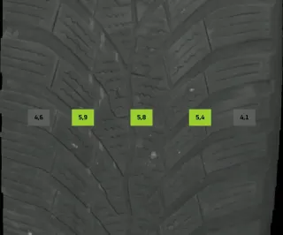 205/55 R16 91H WINTERREIFEN VW GOLF 8 VIII 16 ZOLL STAHL KOMPLETTSATZ 5-7MM - Bild 5