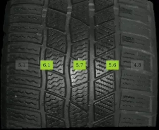 255/55 R19 WINTERREIFEN VW TOUAREG III CR 19 ZOLL ALUFELGEN KOMPLETTSATZ 5-6MM - Bild 8