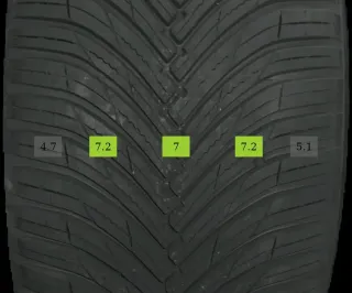 2x 255/40 R18 99W Ganzjahrreifen Maxxis Premitra All Season 6mm DOT 2122 - Bild 3