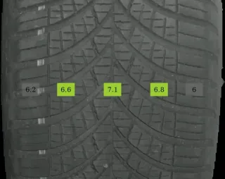 2x 205/55 R17 95V Ganzjahrreifen Goodyear 4 Season 4-6mm DOT 3120/ 3821 - Bild 1