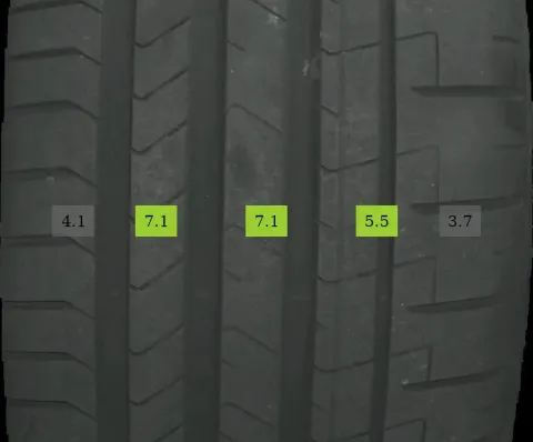 Background image for 2x 255/35 R20 93(Y) Sommerreifen Pirelli P Zero 7mm DOT 1524