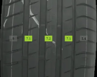 4x 225/55 R18 102Y Sommerreifen Triangle Effexsport 7mm DOT 4724 - Bild 3