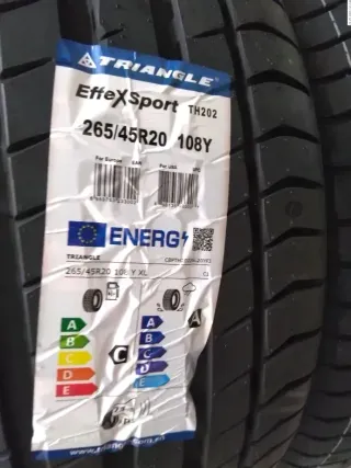2x 265/45 R20 108Y Sommerreifen Triange Effex Sport TH202 7mm DOT 2125 - Bild 1