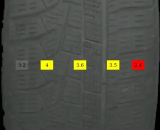 205/60 R16 WINTERREIFEN B-KLASSE W247 16 ZOLL ALUFELGEN KOMPLETTSATZ - Bild 5