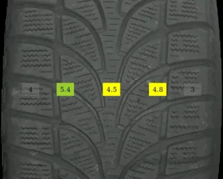 235/60 R18 WINTERREIFEN GLC W253 18 ZOLL ALUFELGEN KOMPLETTSATZ 4MM - Bild 6