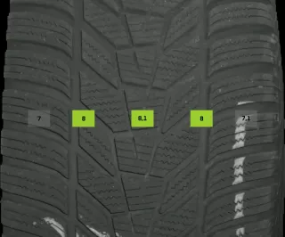 265/55 R19 WINTERREIFEN MERCEDES GL W166 ZOLL ALU KOMPLETTSATZ 7-8 MM - Bild 5