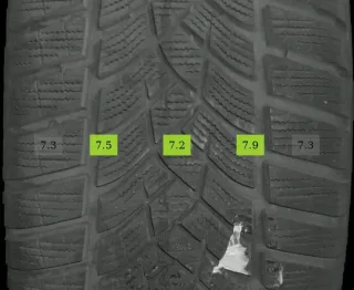 245/40 R19 98V WINTERREIFEN FORD GALAXY WA6 19 ZOLL ALU KOMPLETTSATZ 7-8MM - Bild 7