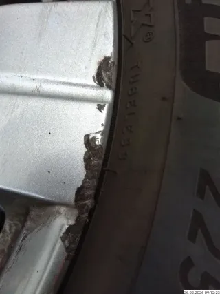ORIGINAL C-KLASSE W206 17 ZOLL ALUFELGEN WINTERREIFEN A2064014500 KOMPLETTSATZ - Bild 9