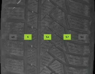 215/65 R17 99H WINTERREIFEN AUDI Q3 F3 17 ZOLL ALU KOMPLETTSATZ 5MM - Bild 8