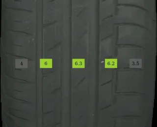 205/60 R16 SOMMERREIFEN FORD TRANSIT 16 ZOLL STAHLFELGEN Kompletträder 5-6MM - Bild 7