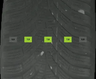 205/60 R16 92H WINTERREIFEN VW T-ROC 16 ZOLL STAHL KOMPLETTSATZ 6-7MM - Bild 8