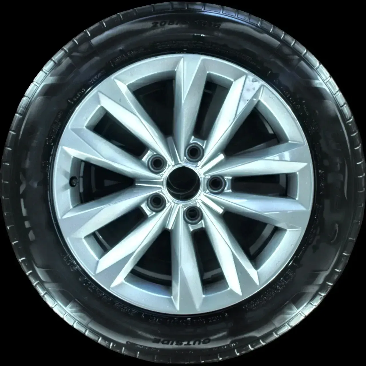 205/55 R16 91V SOMMERREIFEN AUDI A3 GY 16 ZOLL ALU KOMPLETTSATZ 4.61 4.73 2.75 - Bild 1