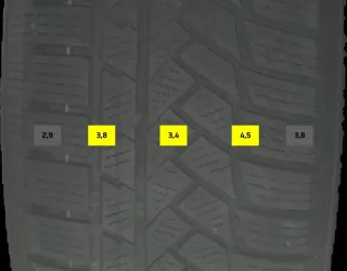 235/65 R17 104H WINTERREIFEN AUDI Q5 FY 17 ZOLL ALU KOMPLETTSATZ 80A601025J - Bild 8