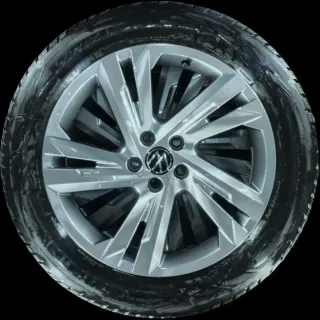 205/55 R17 91H WINTERREIFEN VW TAIGO CS 17 ZOLL ALU KOMPLETTSATZ 5-7MM - Bild 2