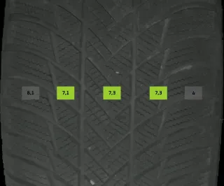235/50 R19 99H WINTERREIFEN GLA H247 GLB X247 19 ZOLL ALU KOMPLETTSATZ 6-7MM - Bild 6