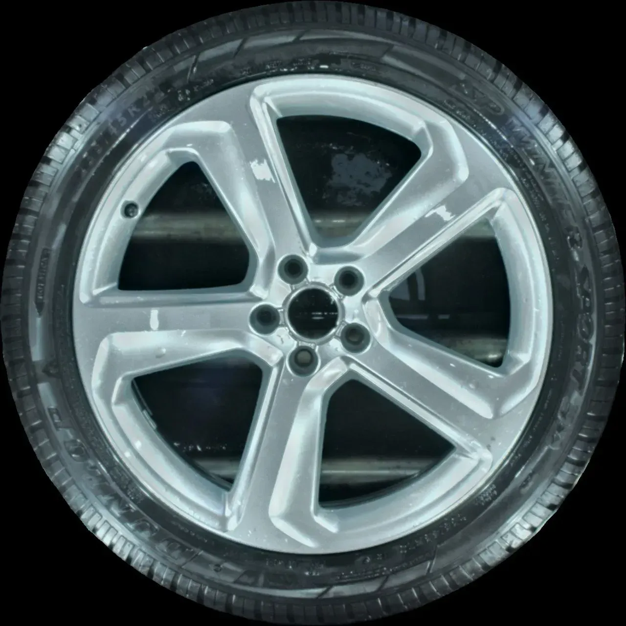 1X 255/45 R20 WINTERREIFEN AUDI Q5 8R 20 ZOLL ALUFELGE 5MM - EINZELRAD - Bild 1