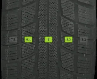 2x 215/70 R16 104T Winterreifen Triangle Snow Lion 7-8mm DOT 1522 - Bild 3