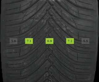 2x 225/40 R19 93W Ganzjahrreifen Maxxis All Season 7mm DOT 2725 - Bild 4