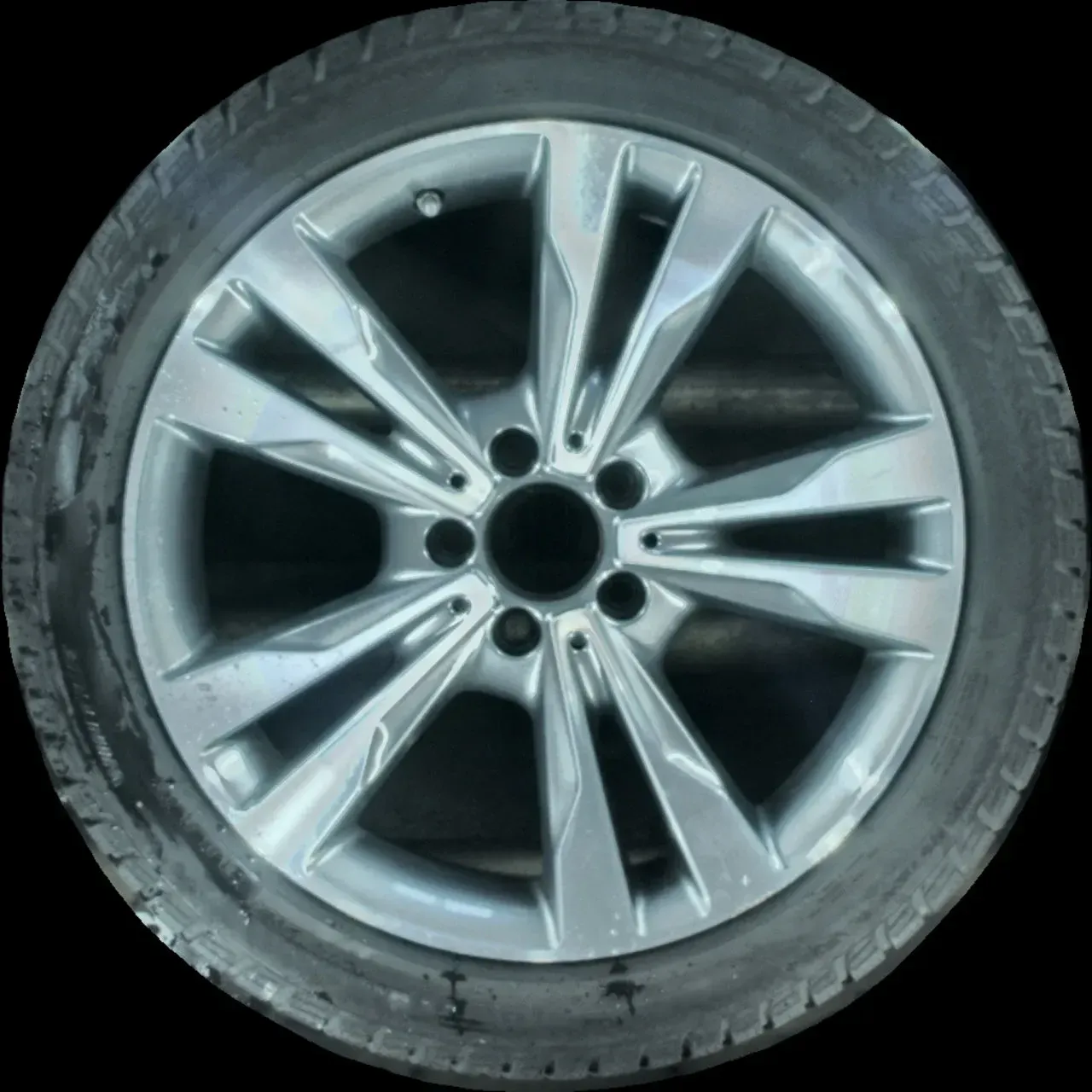 225/45 R18 95H WINTERREIFEN C-KLASSE W205 18 ZOLL ALUMINIUM KOMPLETTSATZ 4MM - Bild 1